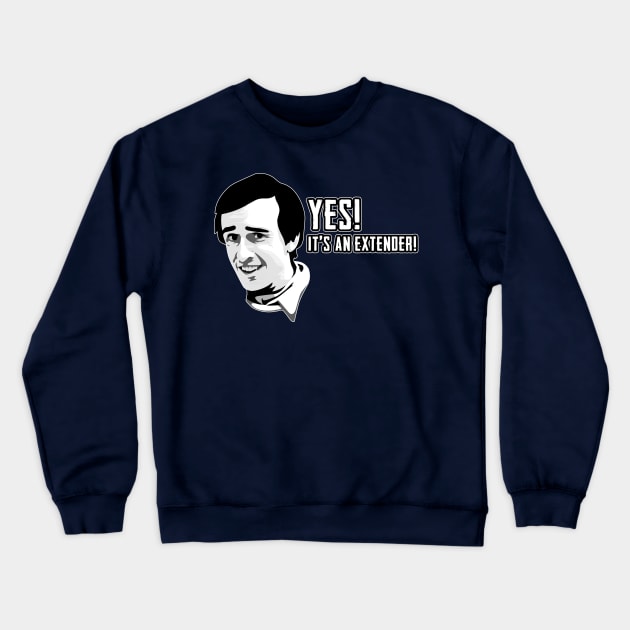 Alan Partridge Extender Quote Crewneck Sweatshirt by Nova5